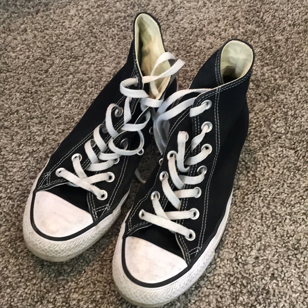 High Top All-Star Converse Black/White